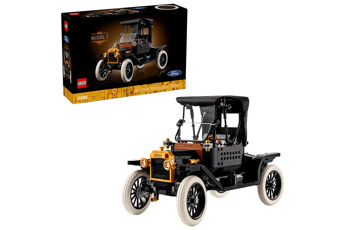 LEGO Icons 11376 Ford Model T: легендарний автомобіль Генрі Форда отримав офіційний набір