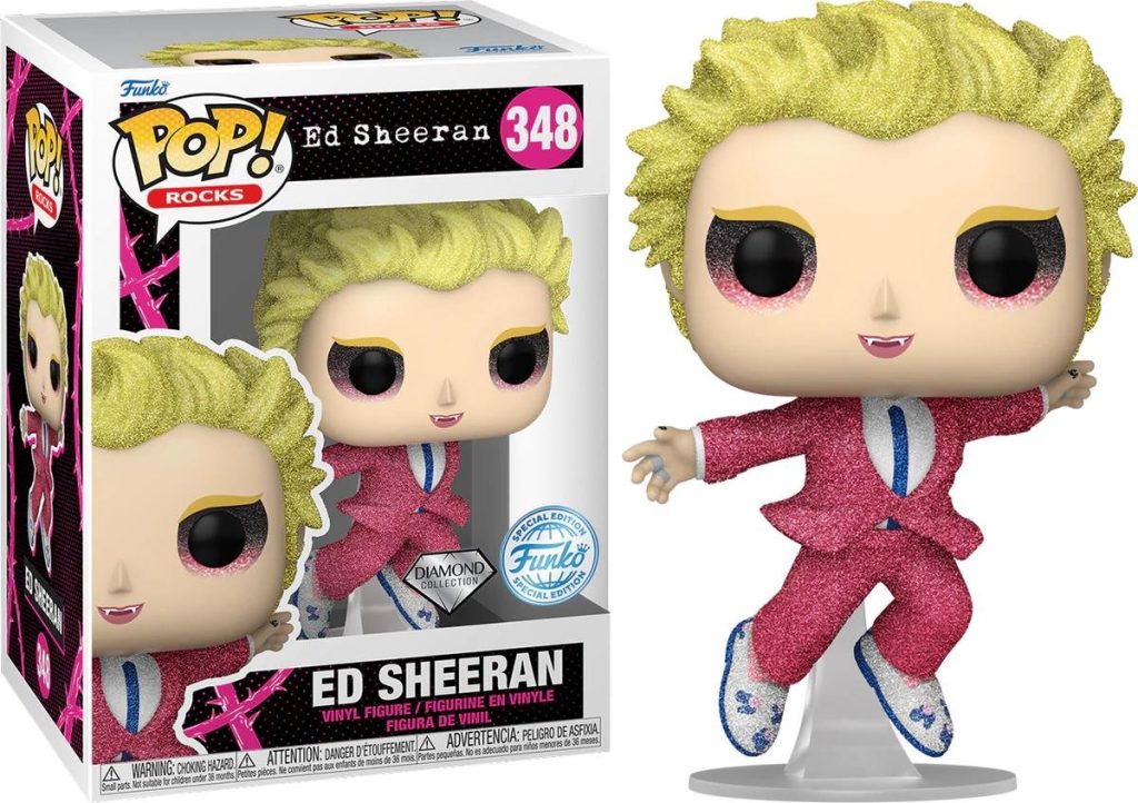 Funko Pop Ed Sheeran: Bad Habits Diamond #348