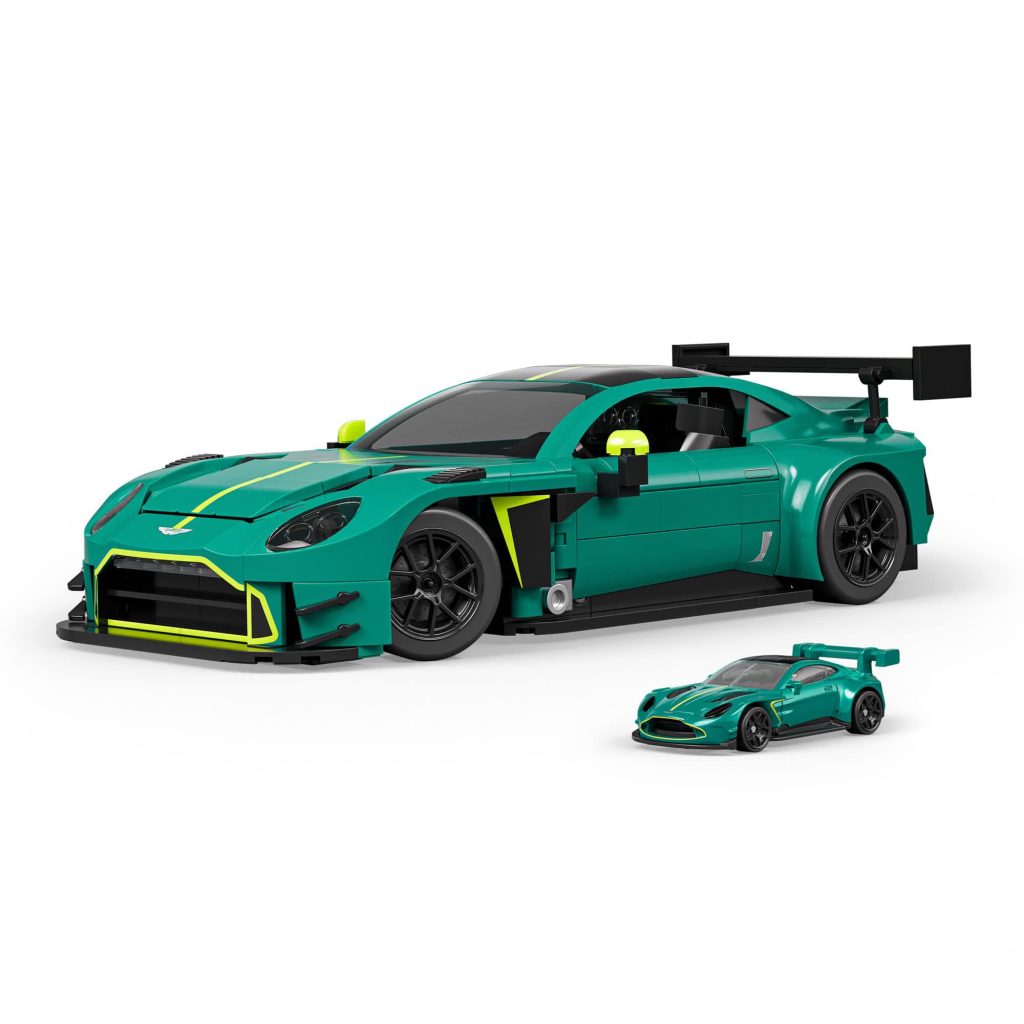 Mattel Brick Shop Hot Wheels ’24 Aston Martin Vantage GT3