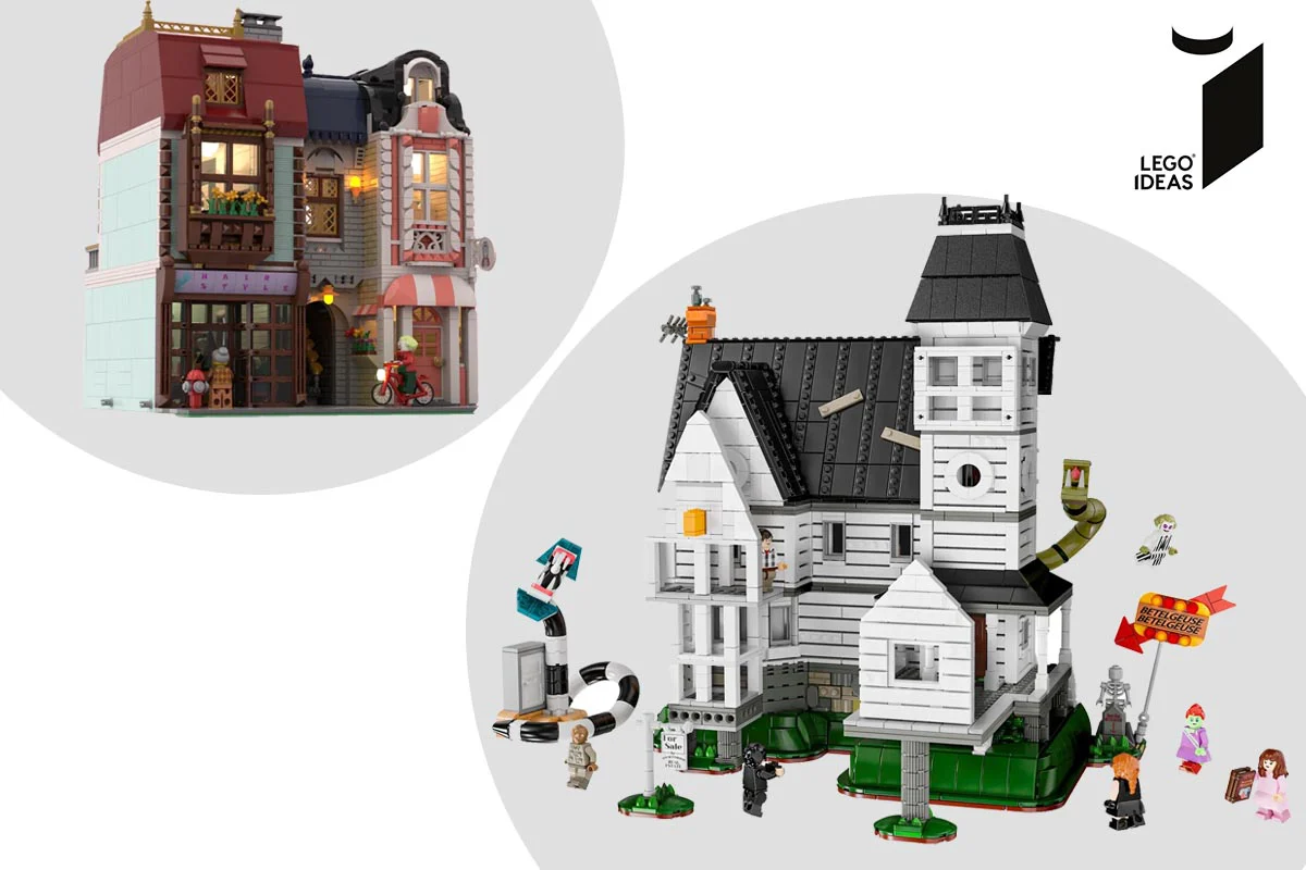 Нові фанатські проєкти LEGO Ideas: «Бітлджус» і стильна парфумерія приєдналися до першого огляду року