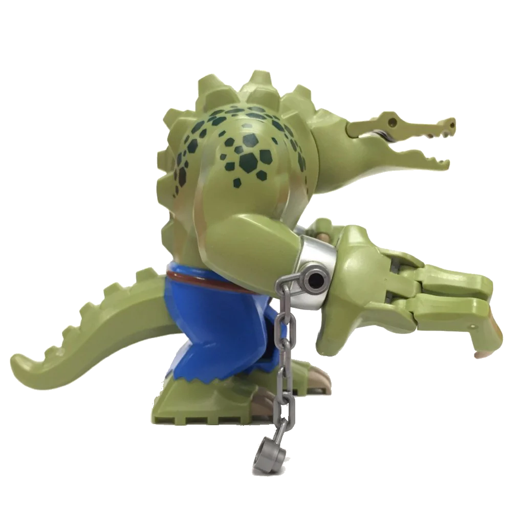 LEGO Killer Croc with Blue Pants and Claws, The LEGO Batman Movie, 2017 рік (2)