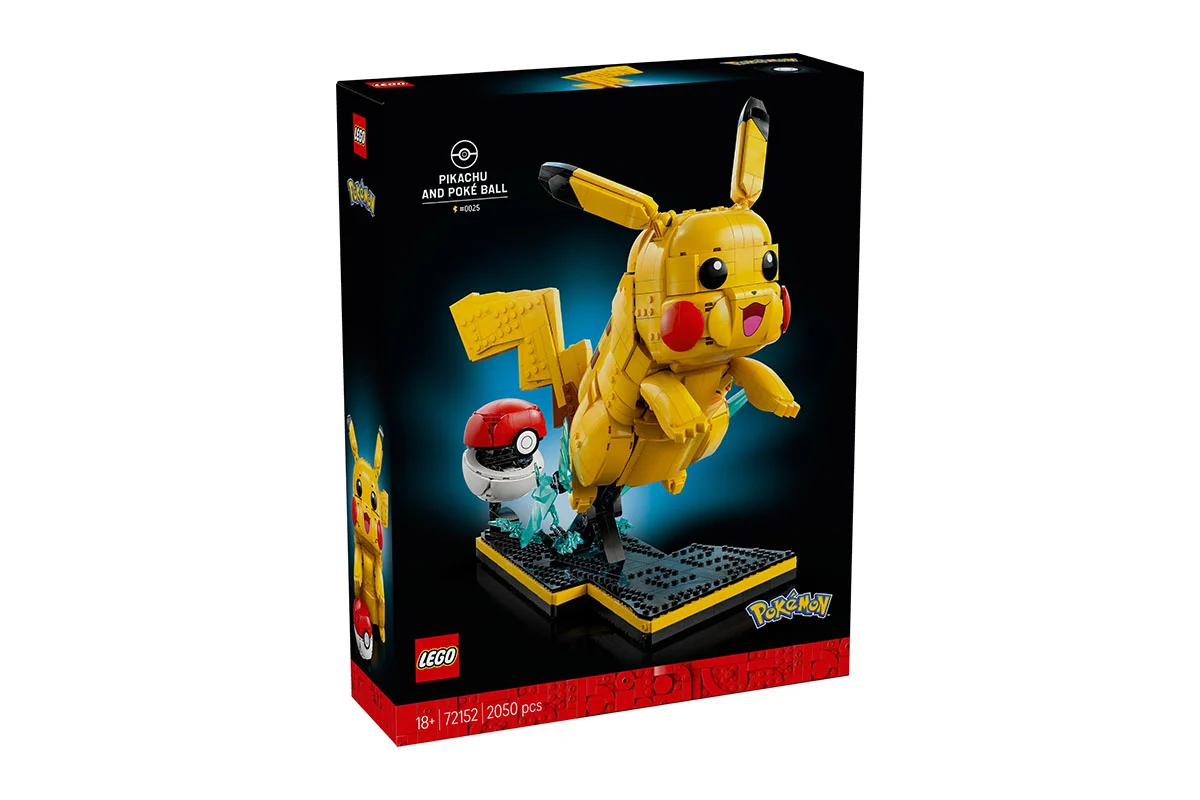 Огляд на LEGO Pokémon Pikachu and Poké Ball 72152: вражаючий масштаб, але обмежена гнучкість