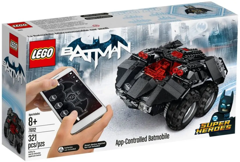 76112 App-Controlled Batmobile
