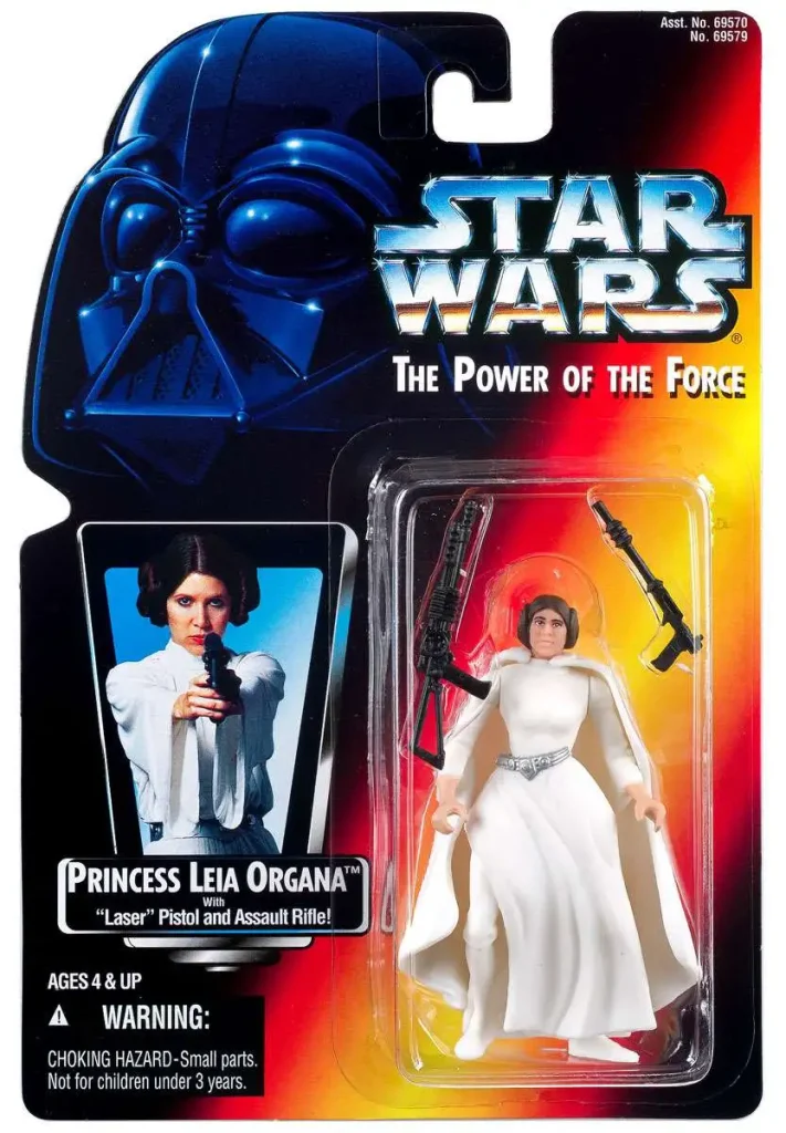Star Wars Power of the Force: Princess Leia Organa Red Card Kenner 1995