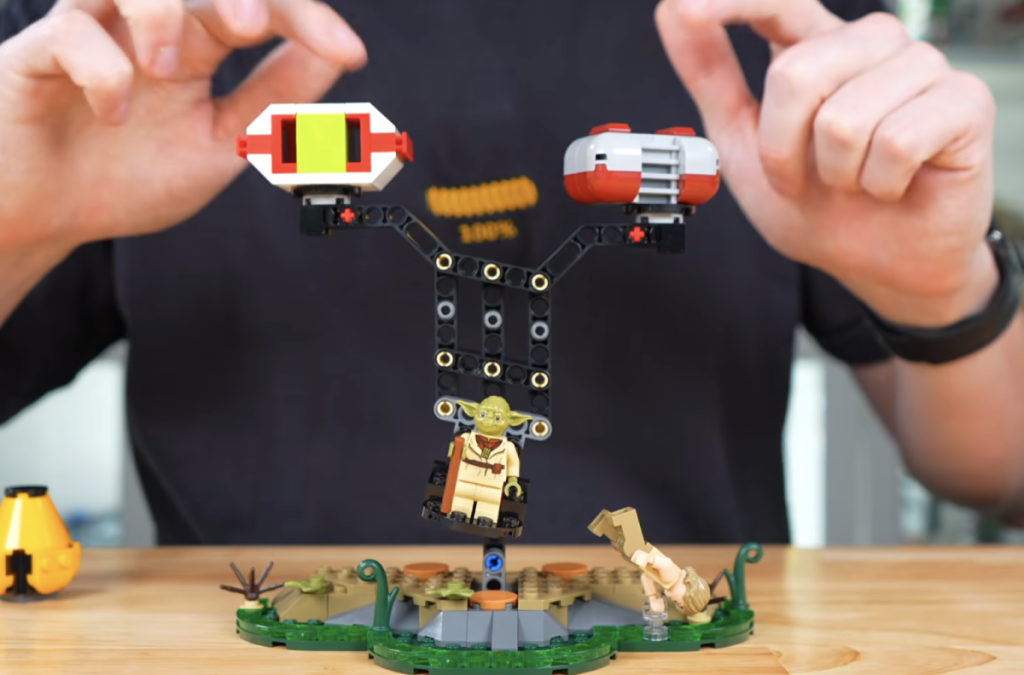 LEGO Star Wars 75422 SMART Play Yoda's Hut and Jedi Training