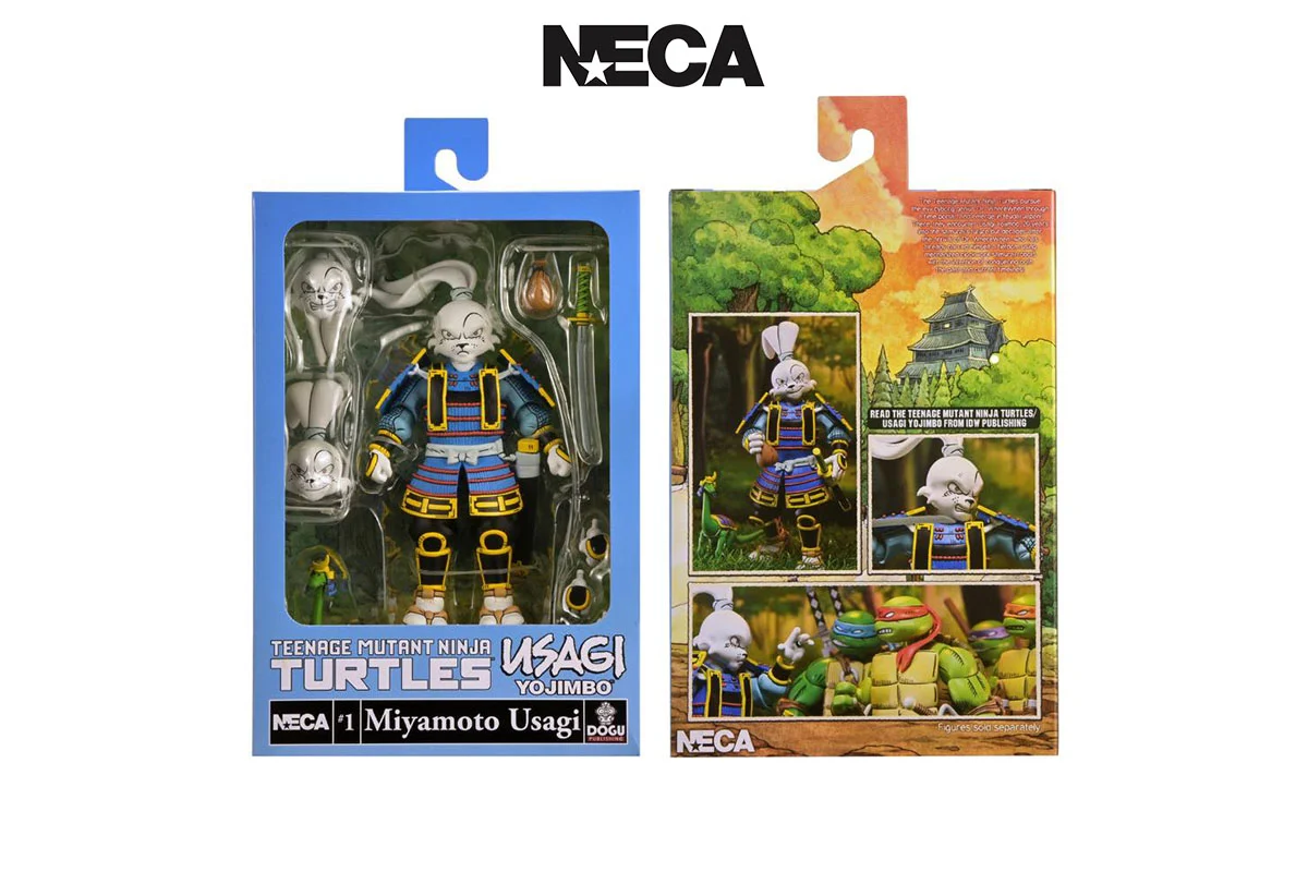 NECA анонсувала 7-дюймову фігурку Міямото Усагі до 40-річчя культових коміксів про Черепашок-ніндзя