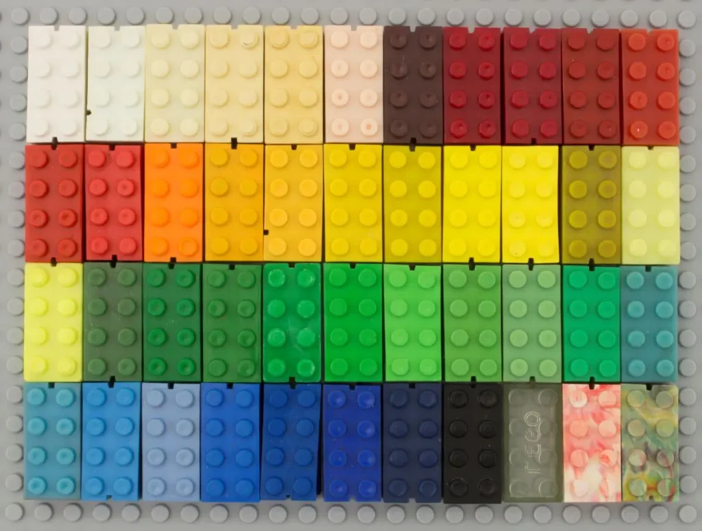 кольори LEGO