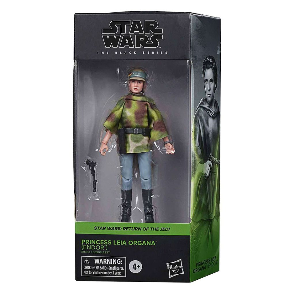 Leia in Endor gear from “Return of the Jedi” (2019)