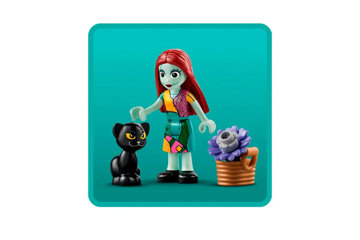 Огляд на нову мініфігурку Саллі з набору LEGO Disney 43288 Sally’s Flowerpot: новий формат персонажа з «Кошмару перед Різдвом»