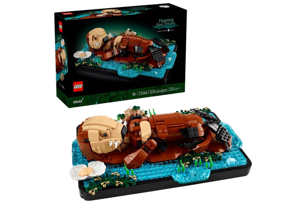 LEGO Ideas 21366 Floating Sea Otters