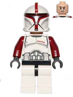 LEGO Clone Trooper Captain Scowl (Phase 1)