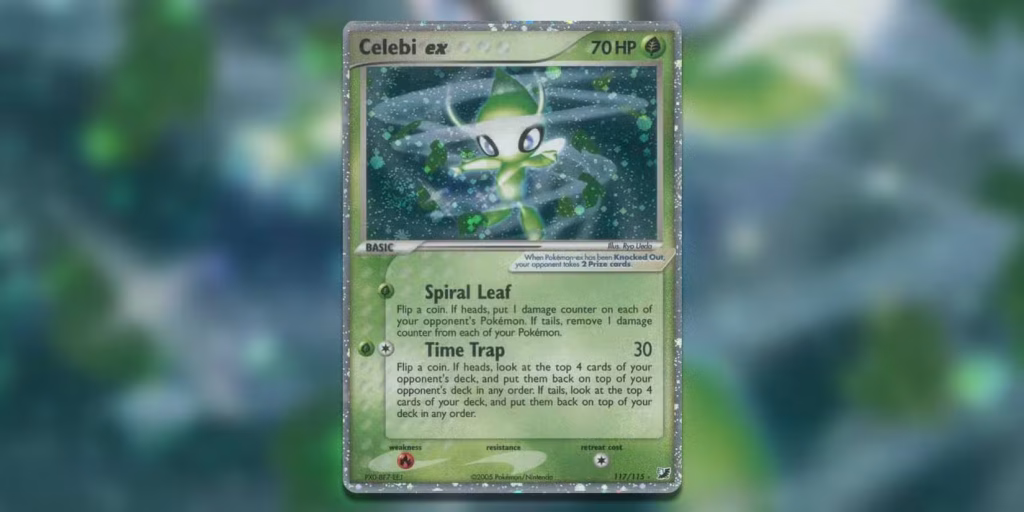 Pokémon TCG Celebi ex — Unseen Forces