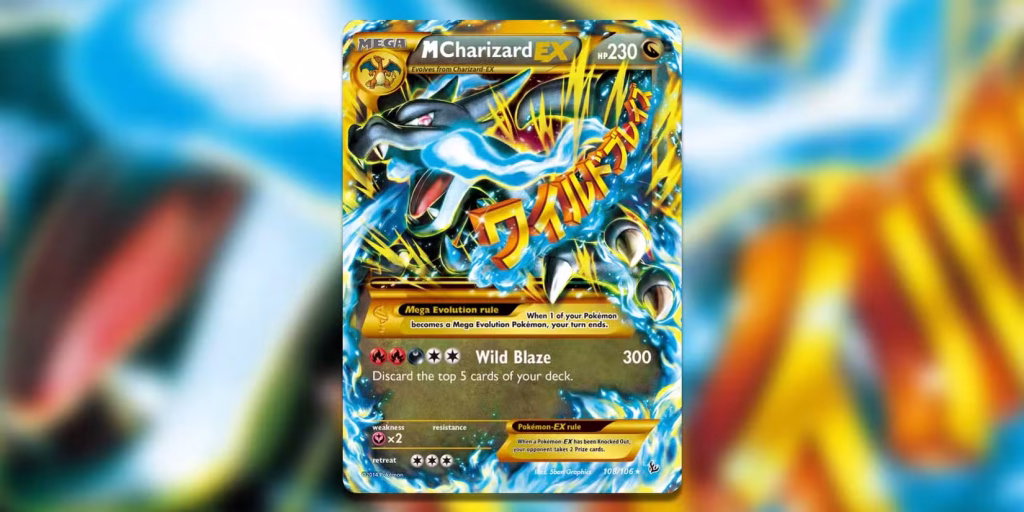 Pokémon TCG M Charizard EX Secret Rare — Flashfire