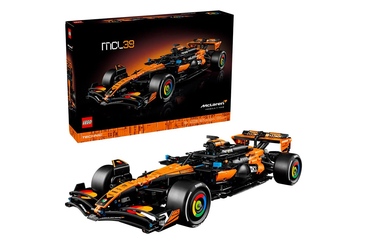 LEGO Technic McLaren MCL39 F1 Car: представлено болід-чемпіон Формули-1 2025 року у масштабі 1:8