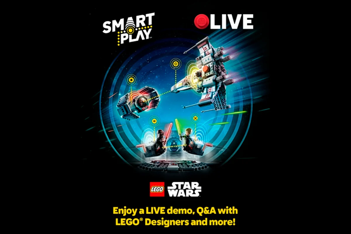 LEGO покаже Star Wars SMART Play у прямому ефірі та влаштує Q&A з дизайнерами
