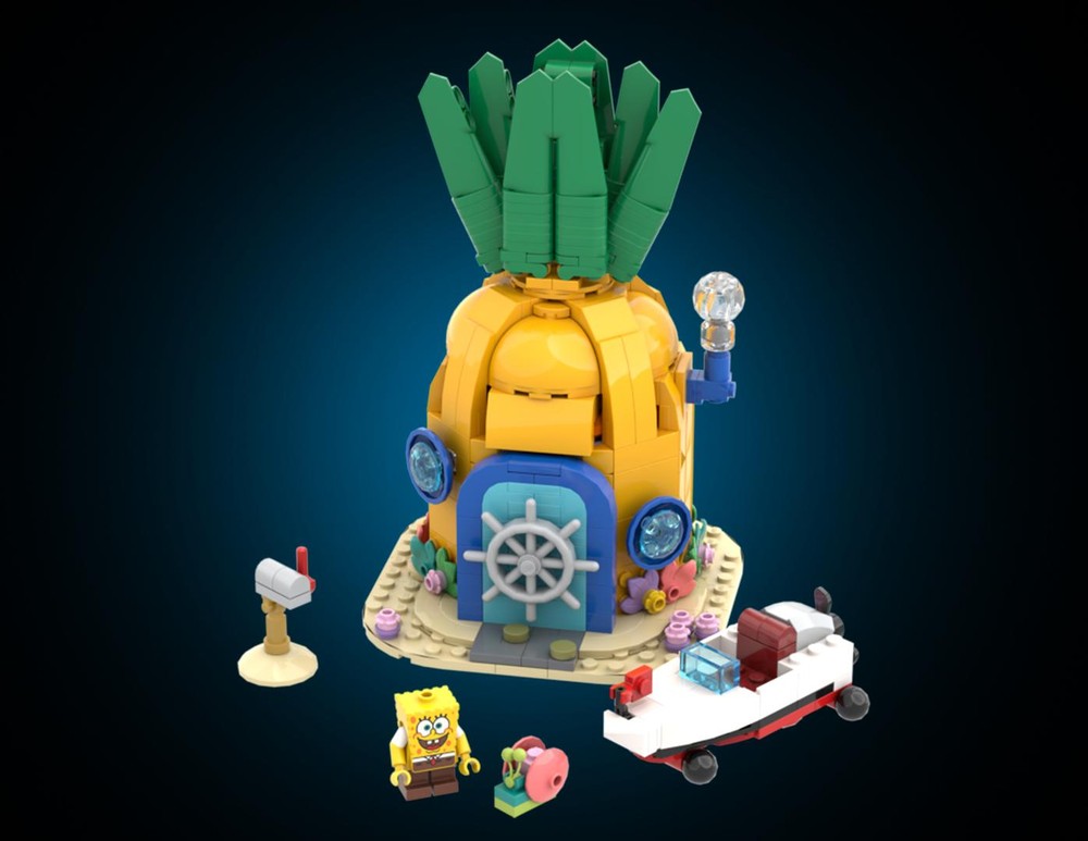 “SpongeBob’s Pineapple House – Conch Street, 124” від Ploopis