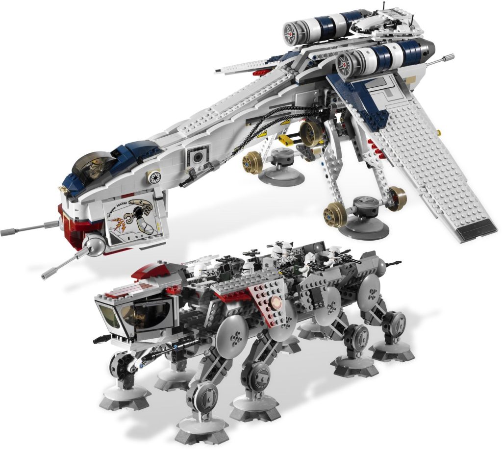 LEGO Star Wars 10195 Republic Dropship with AT-OT