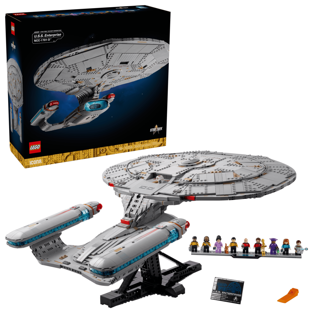 LEGO Icons 10356 Star Trek: U.S.S. Enterprise NCC-1701-D