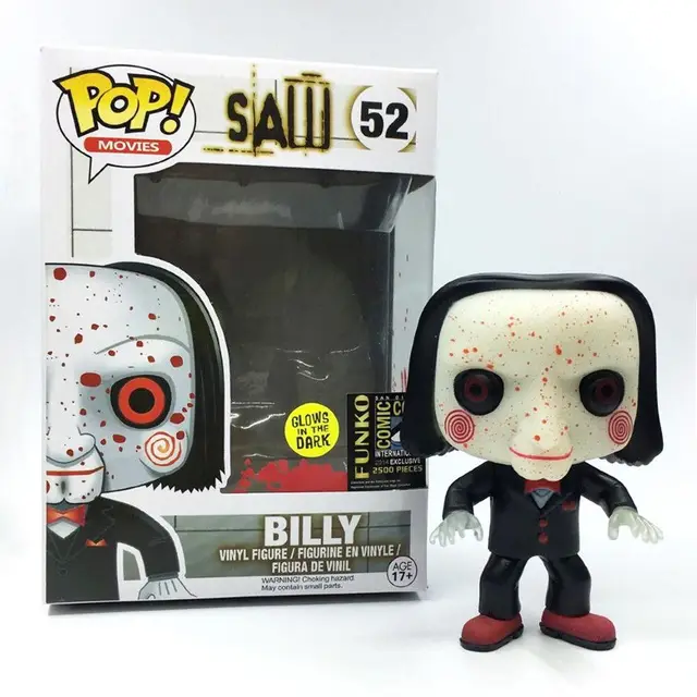 Funko Pop Movies Saw Billy (Glow in the Dark) #52