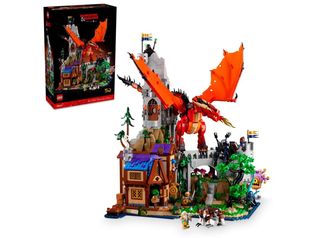 Набір LEGO Ideas 21348 Dungeons & Dragons: Red Dragon's Tale