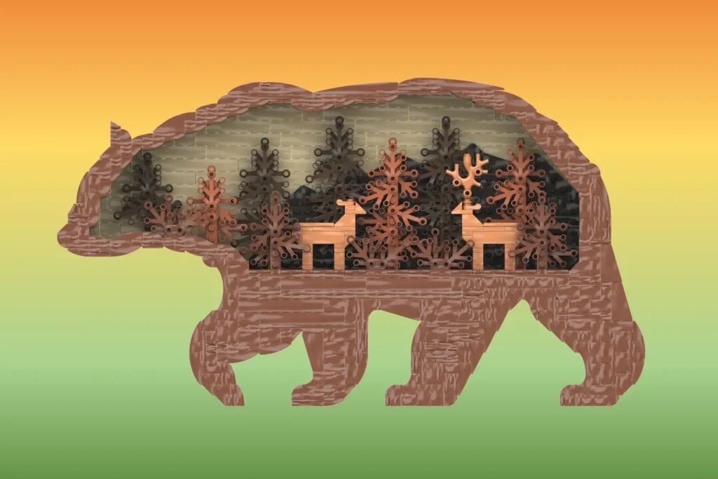 Bear - The Largest Land Predator - Statue