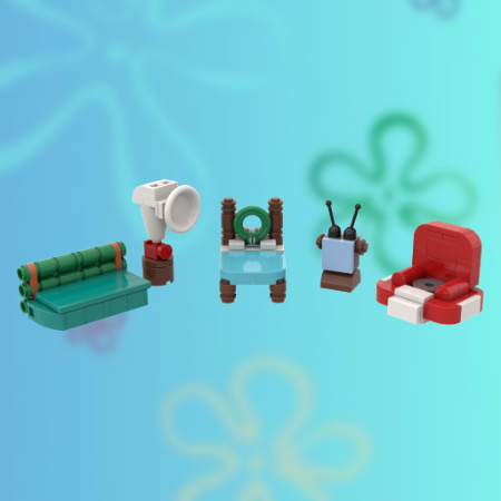 “SpongeBob’s Pineapple House” від DrizzleLEGO (3)