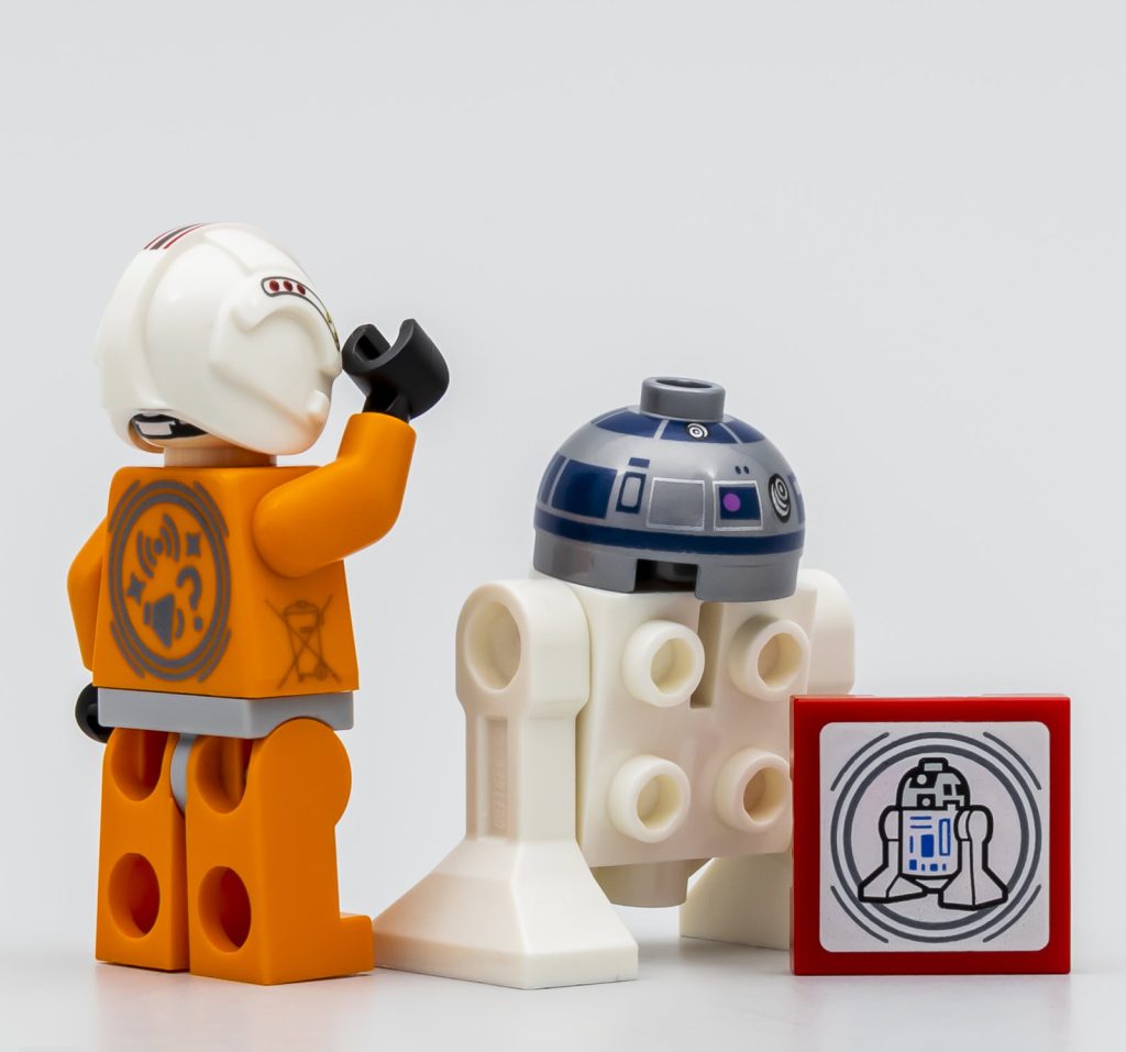 SMART мініфігурки Люк, R2-D2
