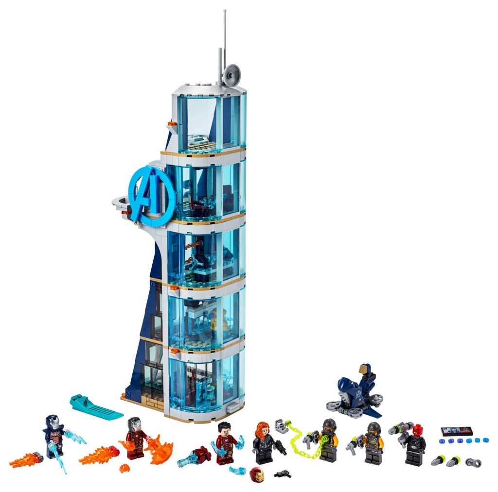 Набір LEGO Marvel 76166 Battle at Avengers Tower 2020 року випуску