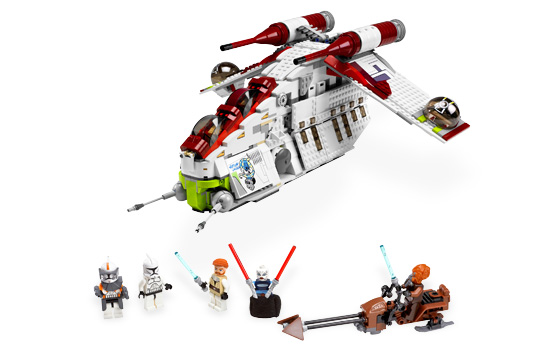 LEGO Star Wars 7676 Republic Attack Gunship