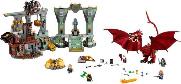 LEGO The Hobbit The Battle of the Five Armies 79018 The Lonely Mountain