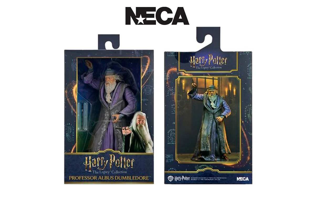 NECA представляє фігурку Албуса Дамблдора з серії Harry Potter Legacy Collection у масштабі 7 дюймів