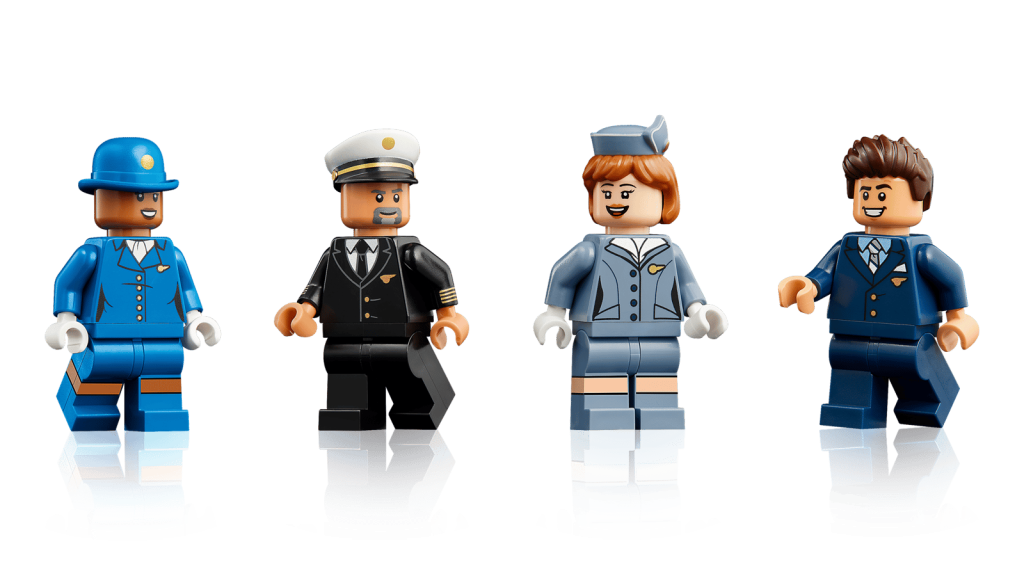 Мініфігурки LEGO Icons 11378 Douglas DC-3 PAN AM Airliner