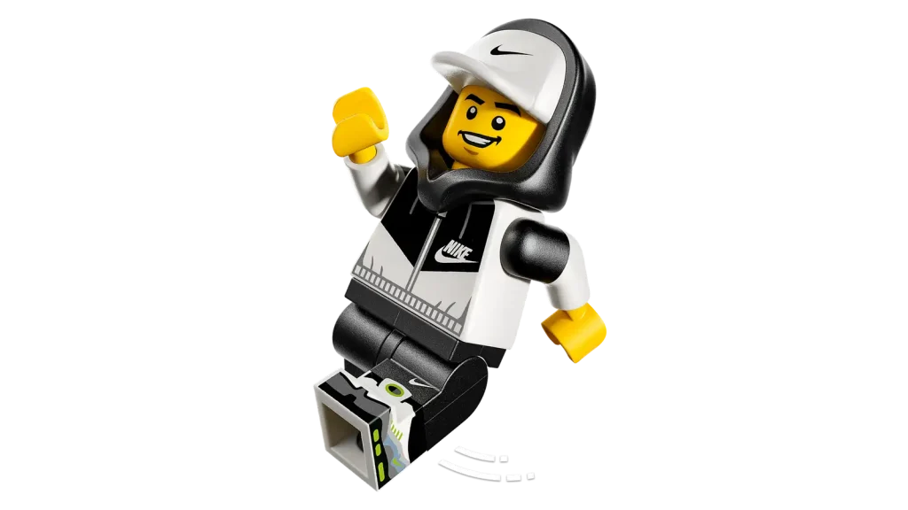 мініфігурка з головою, яку можна налаштувати LEGO Editions 43025 Nike Air Max 95 x LEGO Set
