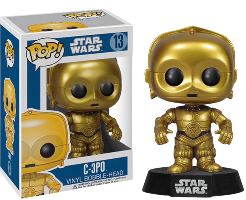 Funko Pop Star Wars C-3PO #13 Vault Edition 2011 (Blue and Black Box)