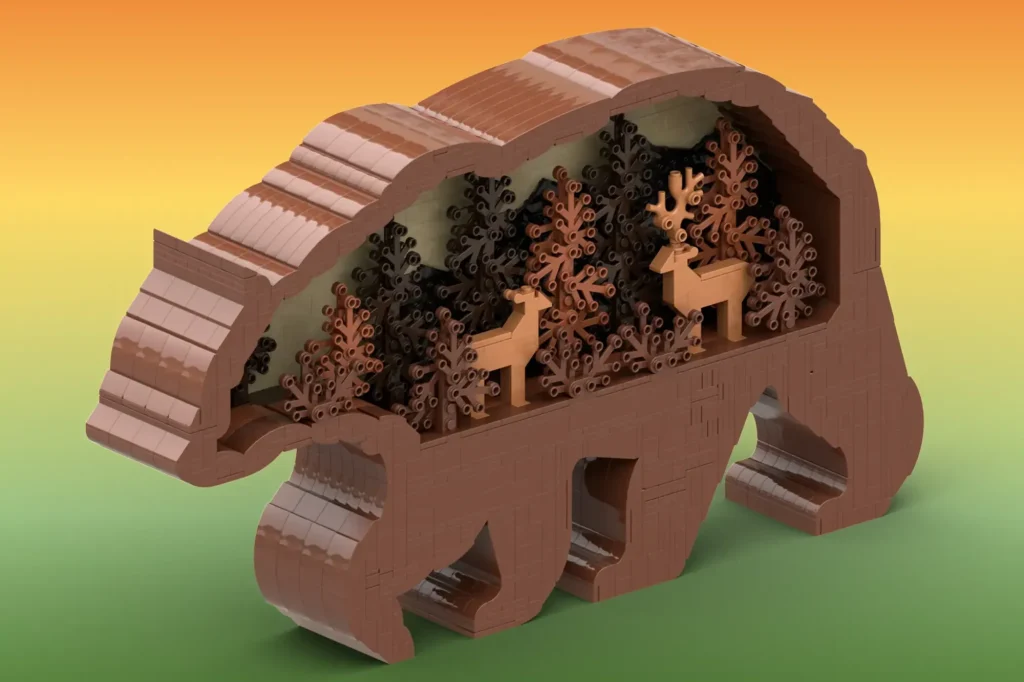 Bear - The Largest Land Predator - Statue