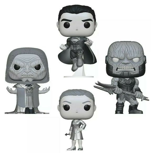 Funko Pop Heroes Superman / Diana Prince / DeSaad / Darkseid