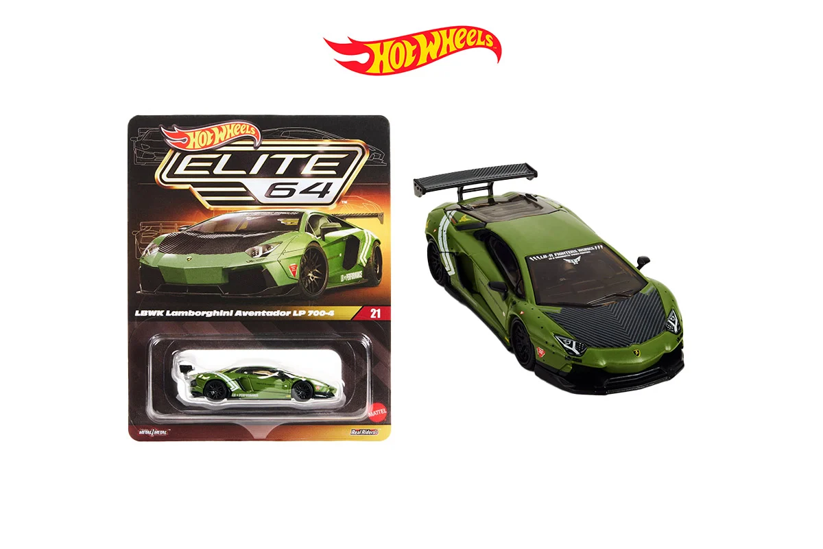 Hot Wheels Elite 64 LBWK Lamborghini Aventador LP 700-4: новий рівень преміального тюнінгу у масштабі 1:64