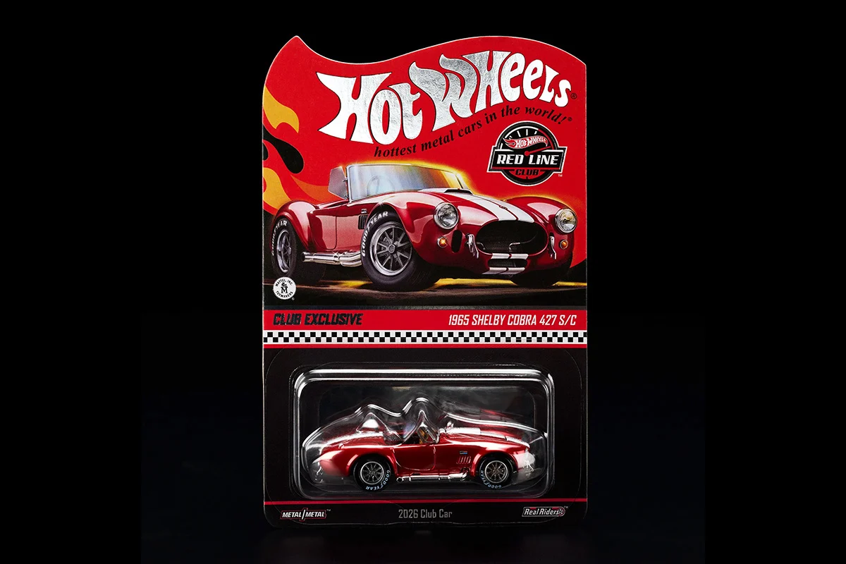Hot Wheels RLC Shelby Cobra 427 S/C 1965: нова ексклюзивна модель для колекціонерів