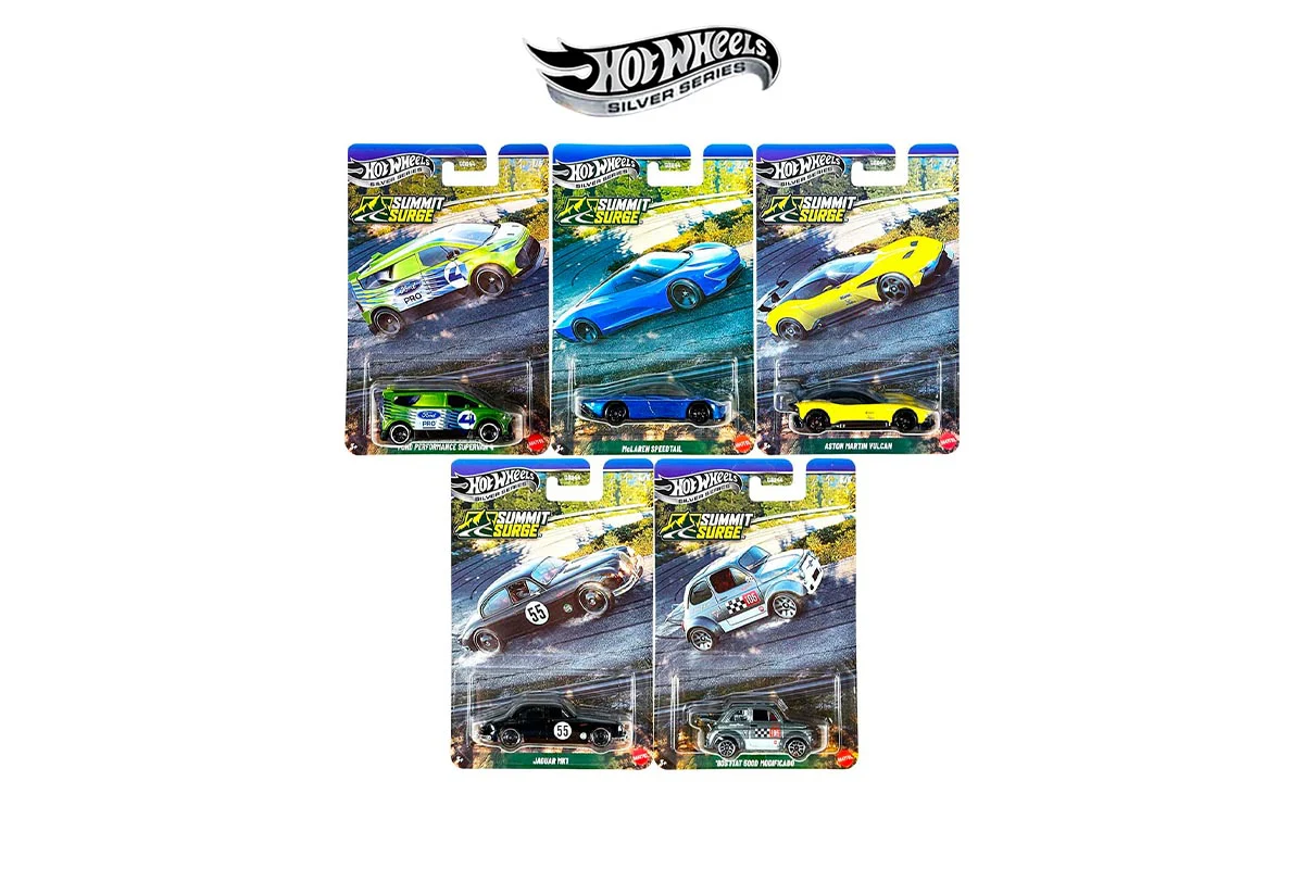 Гірський драйв у масштабі 1:64: що пропонує новий набір автомобілів Hot Wheels Summit Surge Silver Series 2026 року