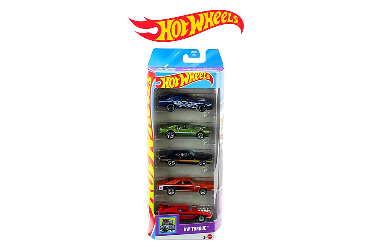 Hot Wheels HW Torque 5-Pack 2026: новий набір із п’яти моделей орієнтований на фанатів масл-карів