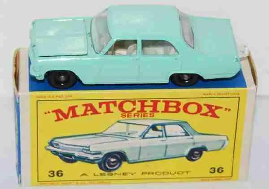 turquoise colour version of the Opel Diplomat