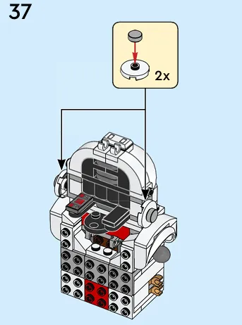 LEGO Creator Space Astronaut 31152 пасхалка