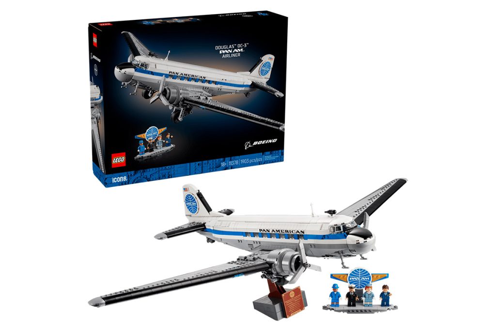 LEGO Icons 11378 Douglas DC-3 PAN AM Airliner