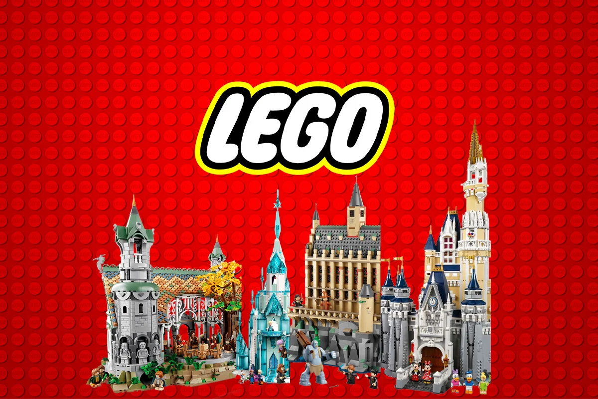 Найбільші замки LEGO в історії: від класичних фортець до фантастичних палаців