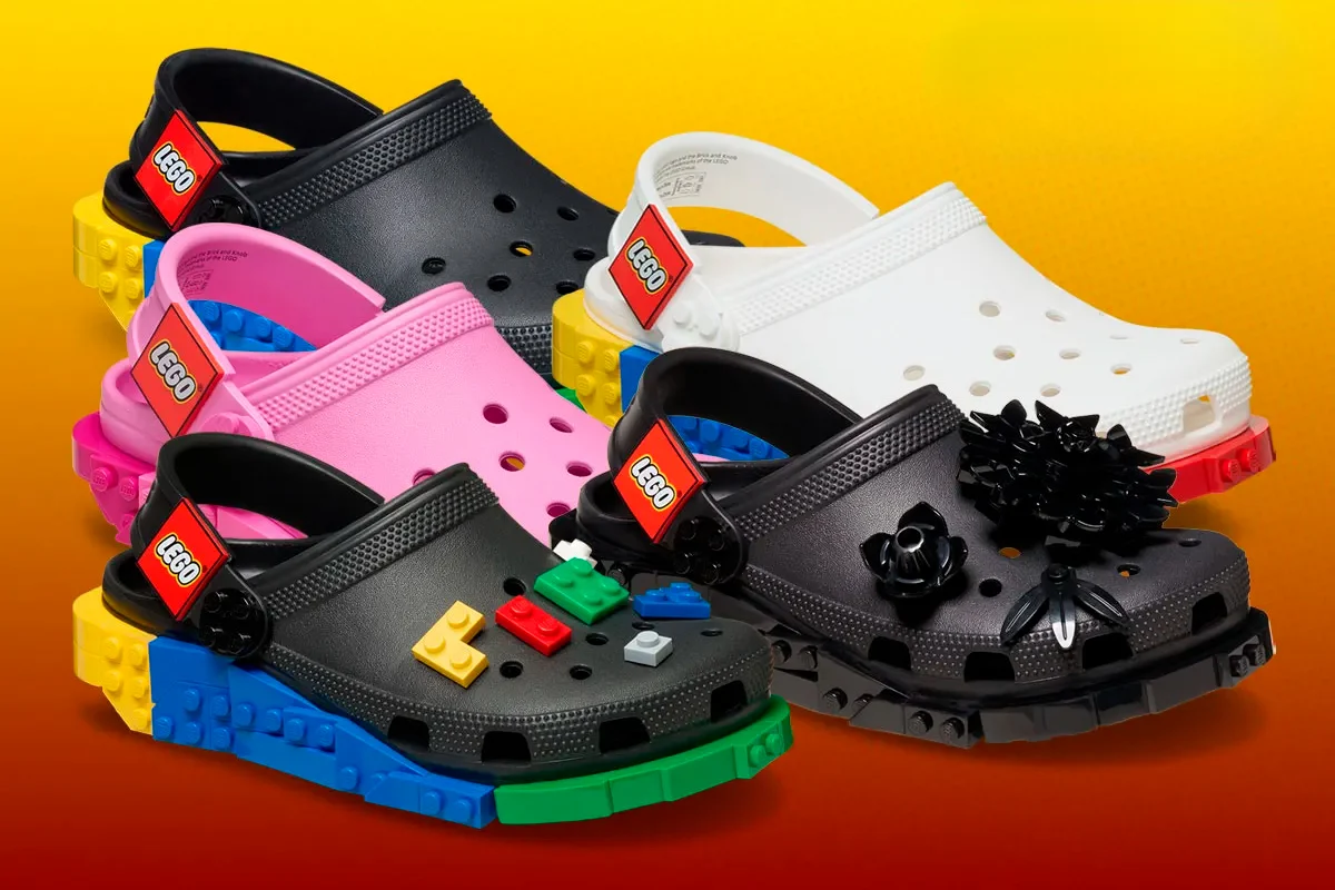 LEGO та Crocs представили нову колекцію взуття та аксесуарів