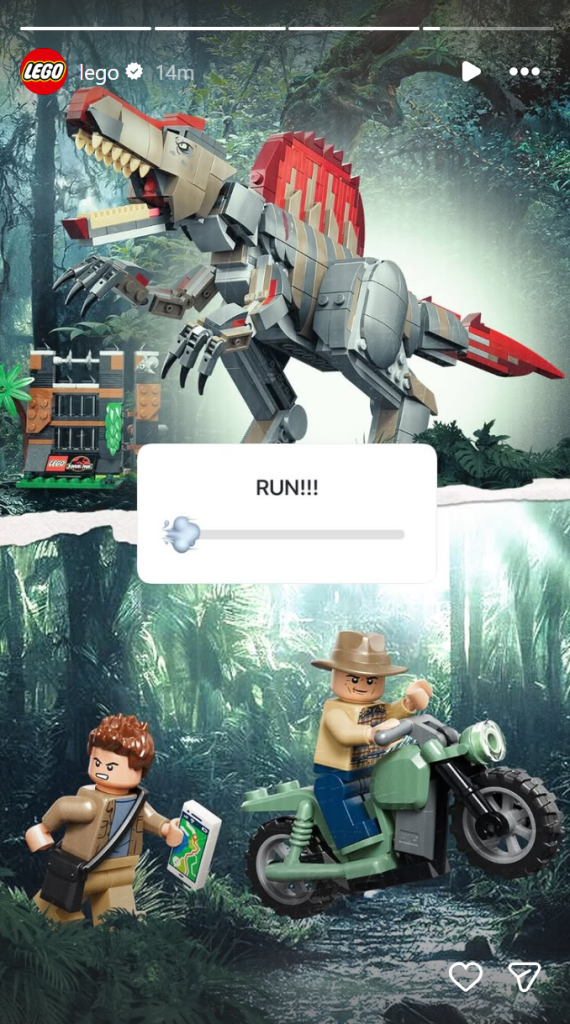 LEGO 77982 Spinosaurus Dinosaur Escape