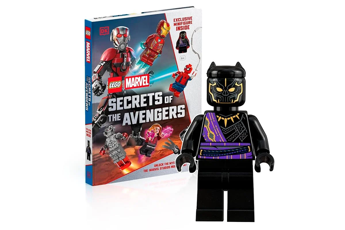 LEGO Marvel розкриває ексклюзив: у книзі «Secrets of the Avengers» дебютує нова мініфігурка