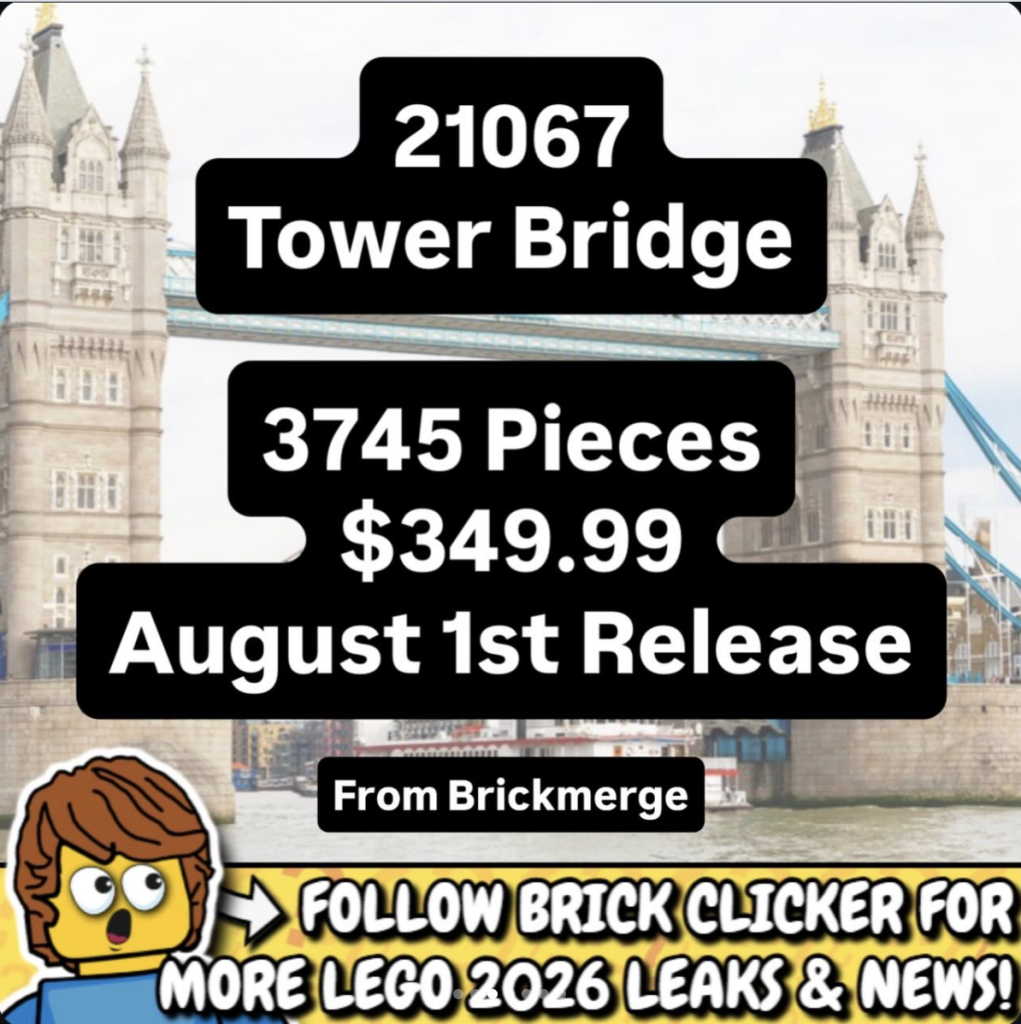 LEGO Architecture 21067 Tower Bridge