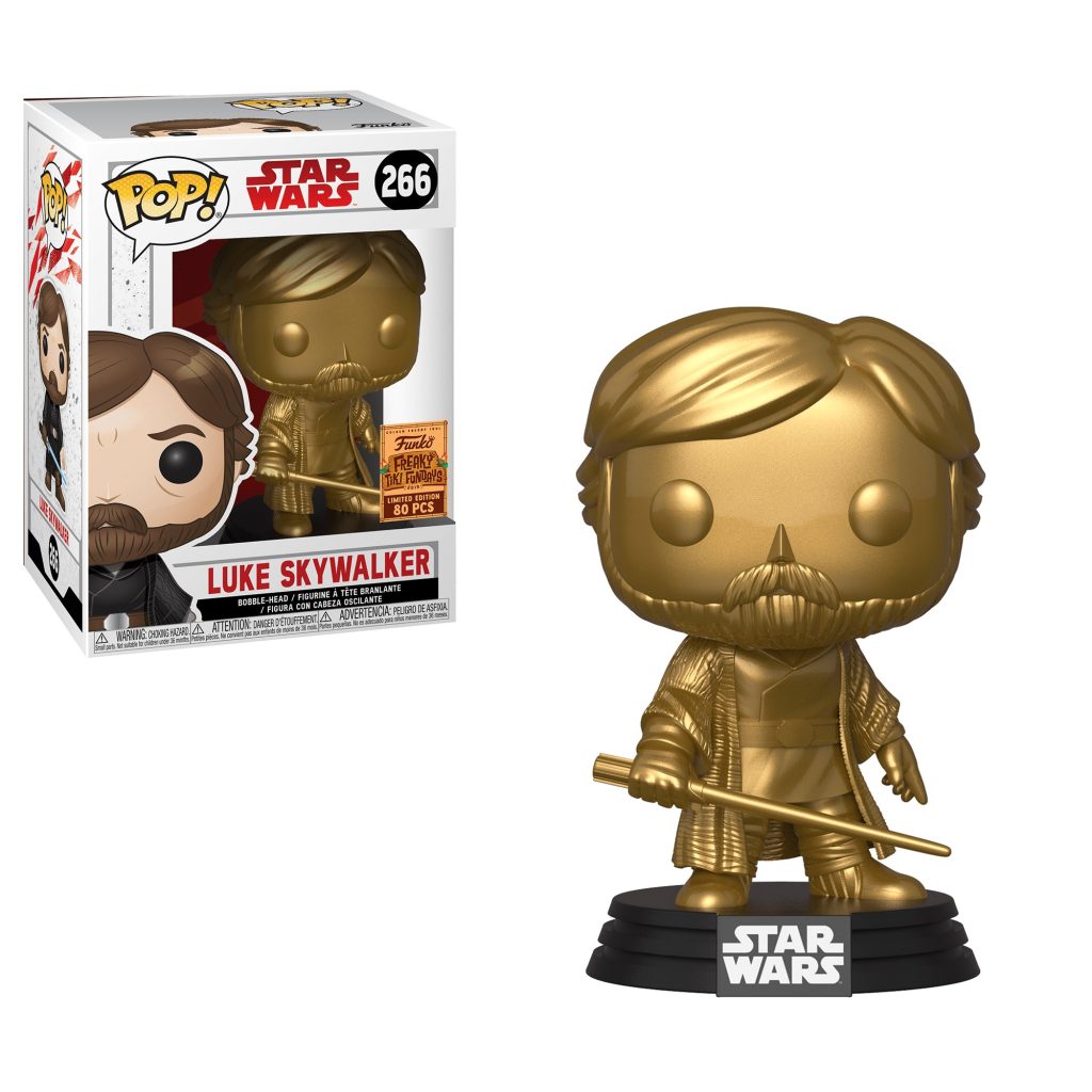 Funko Pop Star Wars Luke Skywalker #266 Golden