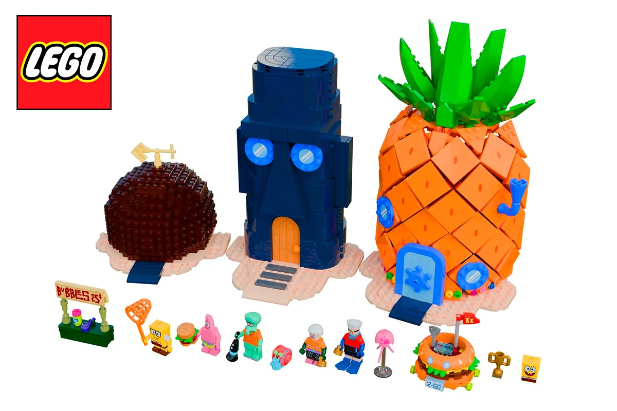 Яким може бути набір LEGO SpongeBob SquarePants: Conch Street — фанатські проєкти дають підказки